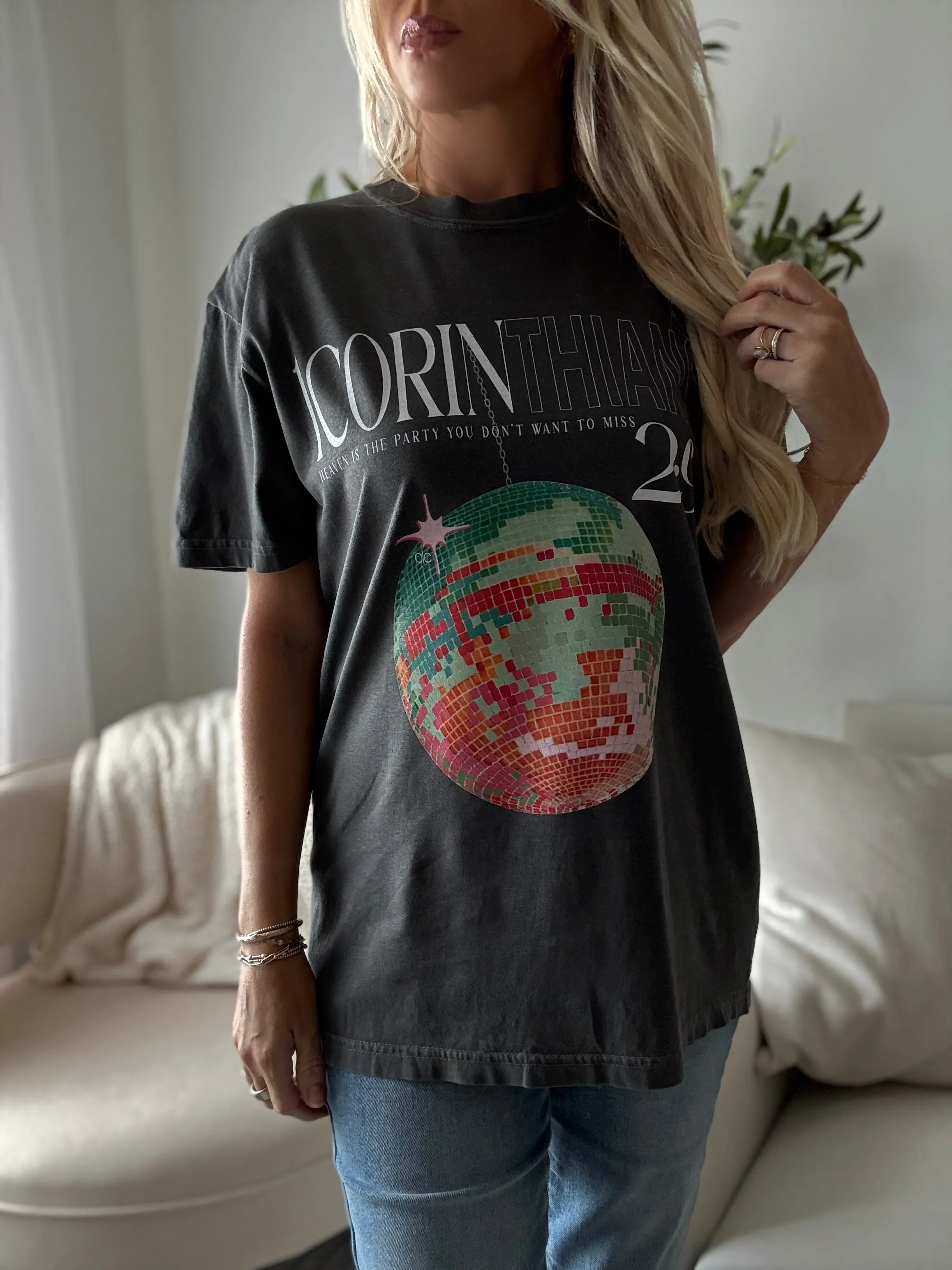 1 Corinthians 2:9 Tee Biodegradable Fiber Composition Easy Fit