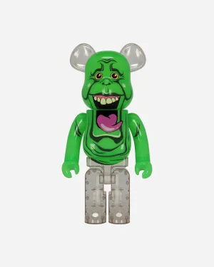 1000% Slimer Green Ghost Be@rbrick Multicolor