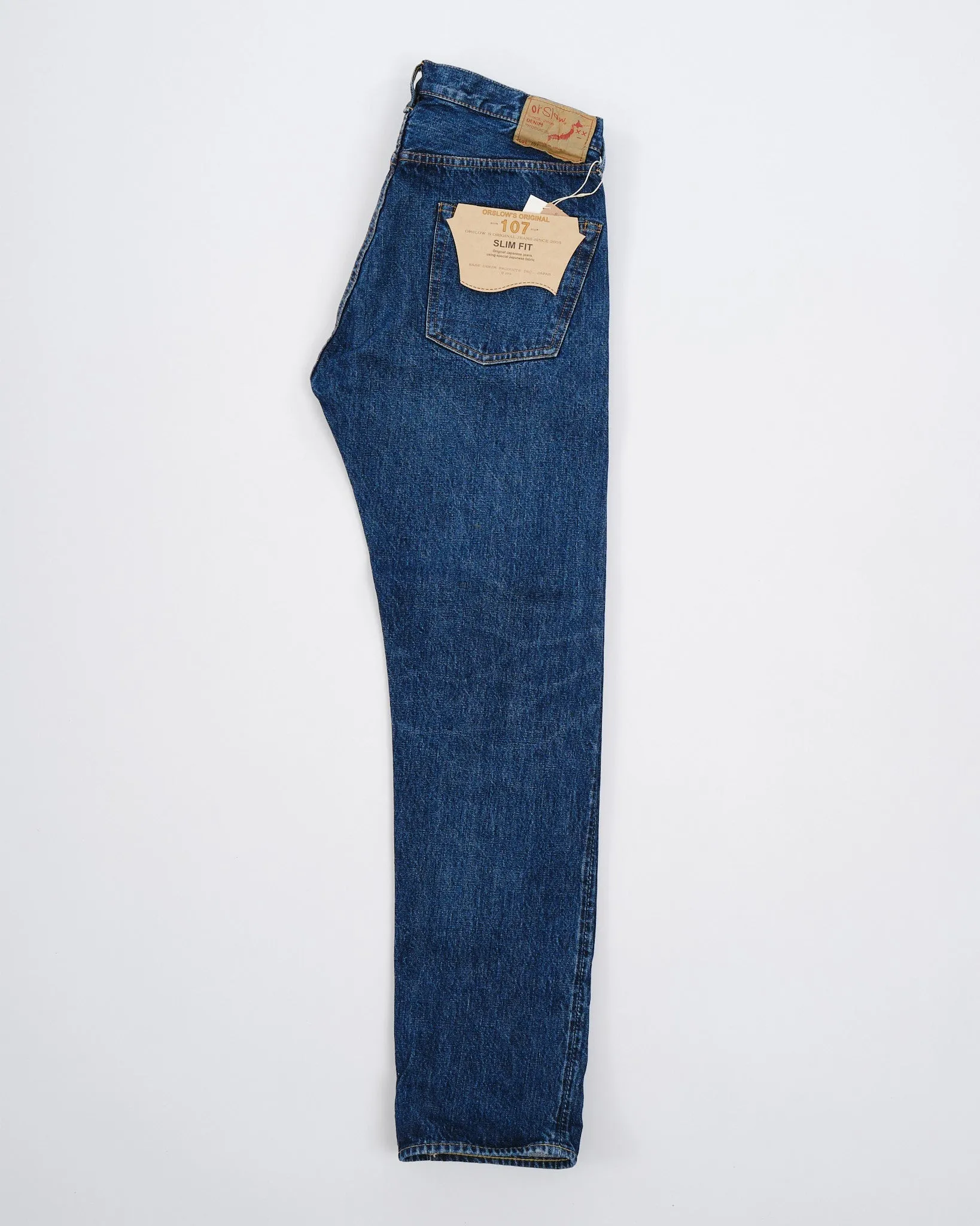 107 Ivy Fit Selvedge Denim Jeans 2 Year Wash (darker)