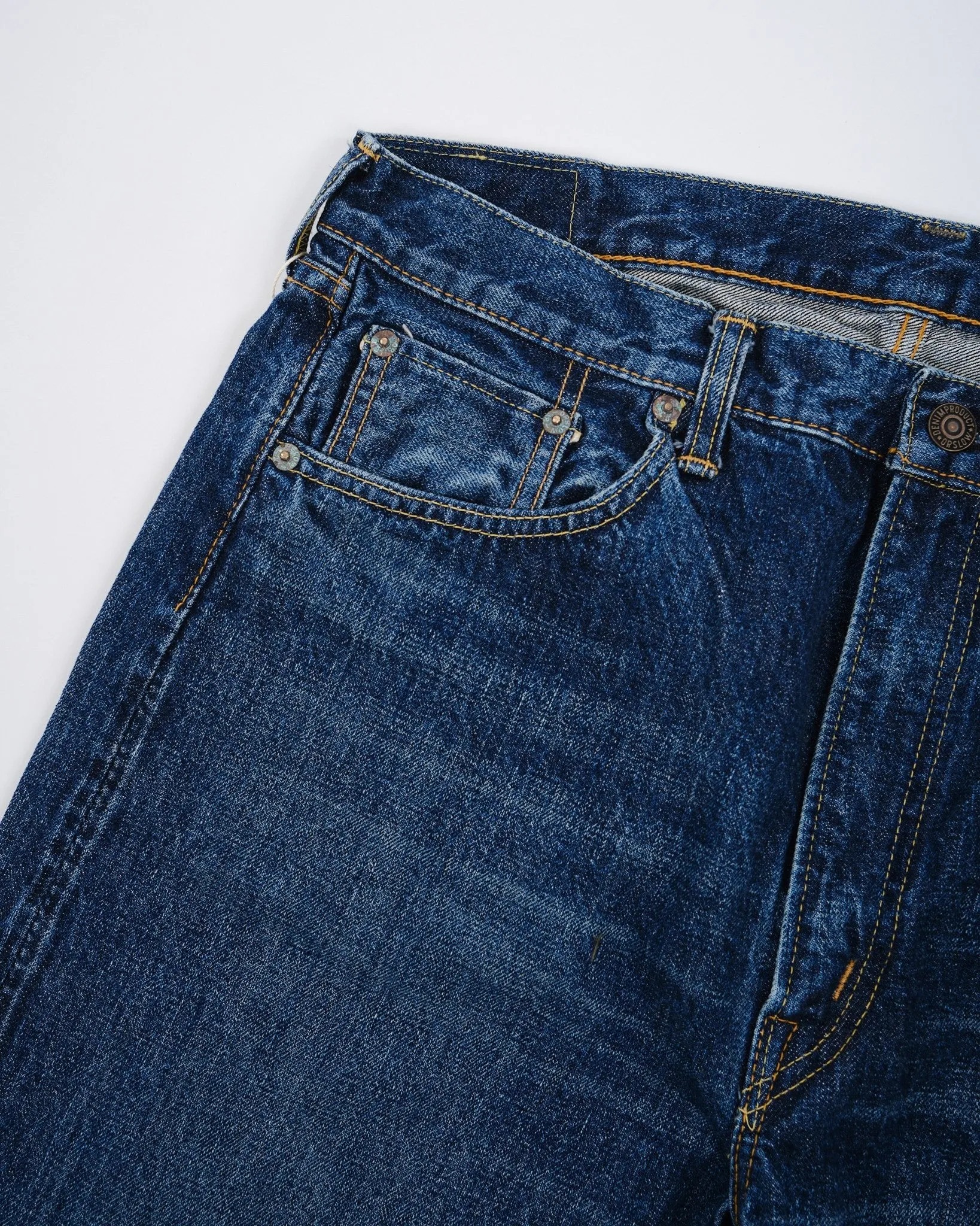 107 Ivy Fit Selvedge Denim Jeans 2 Year Wash (darker)