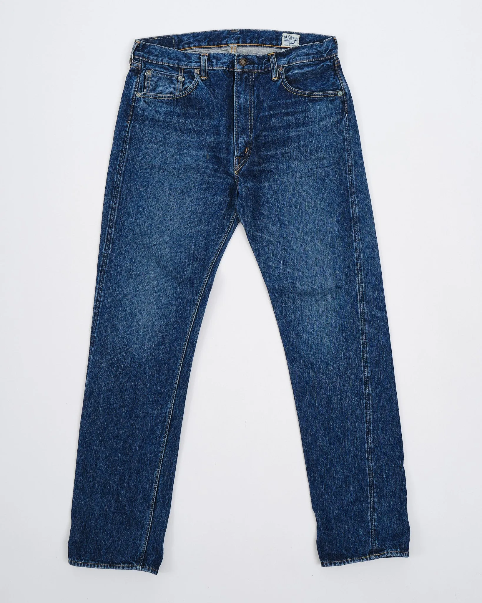 107 Ivy Fit Selvedge Denim Jeans 2 Year Wash (darker)