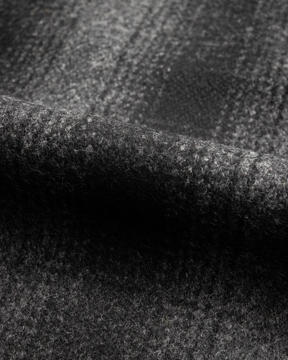 1940s 2-Way Field Jacket - Rat Gray Ombre Check