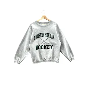 1990's Northern Michigan Hockey College Graphic Crewneck
