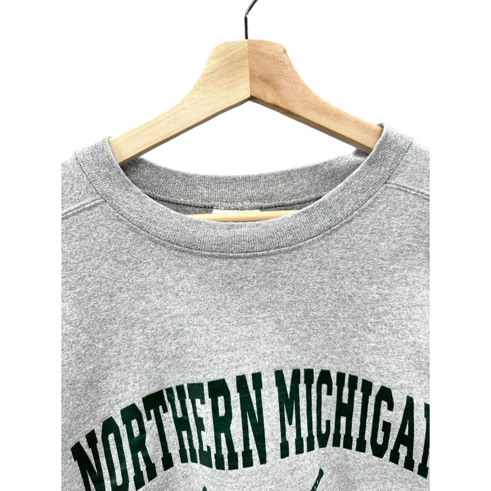 1990's Northern Michigan Hockey College Graphic Crewneck