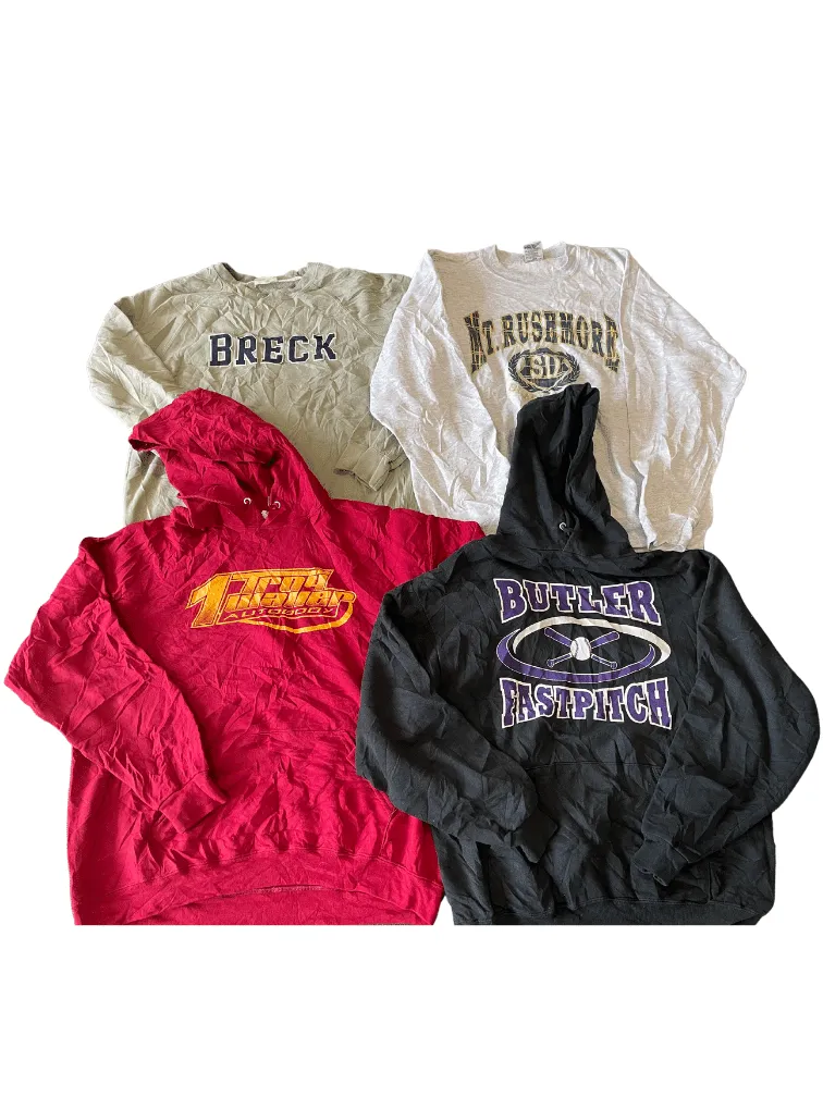 45kg Unsorted Mix  Sweatshirts Bale - Direct from Factories