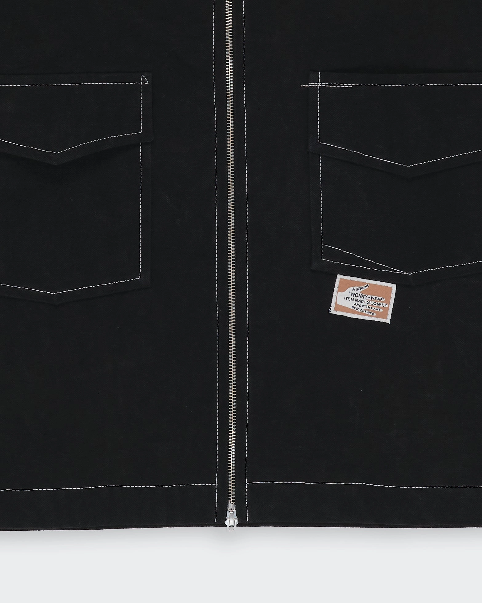 Soft Hue 555 Jacket - Black Wonky-Wear