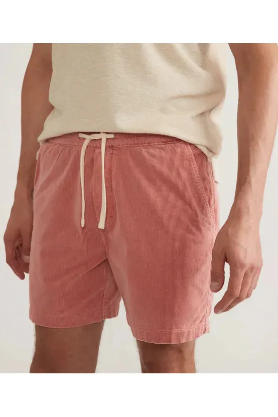6" Saturday Corduroy Short - Dusty Coral