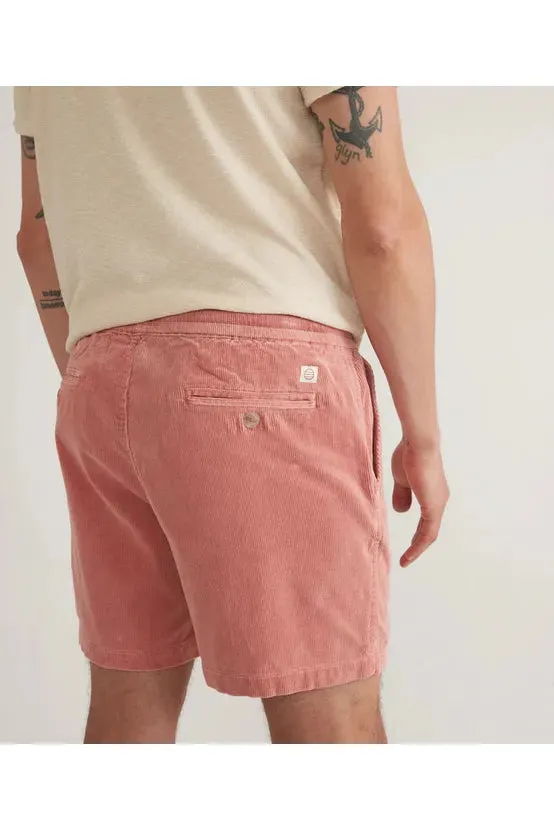 6" Saturday Corduroy Short - Dusty Coral