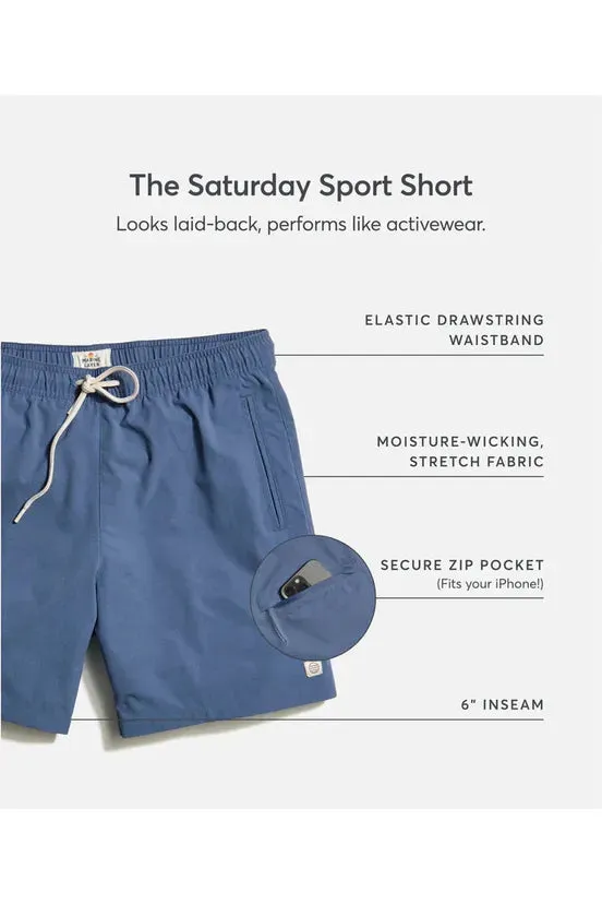 6" Saturday Corduroy Short - Dusty Coral