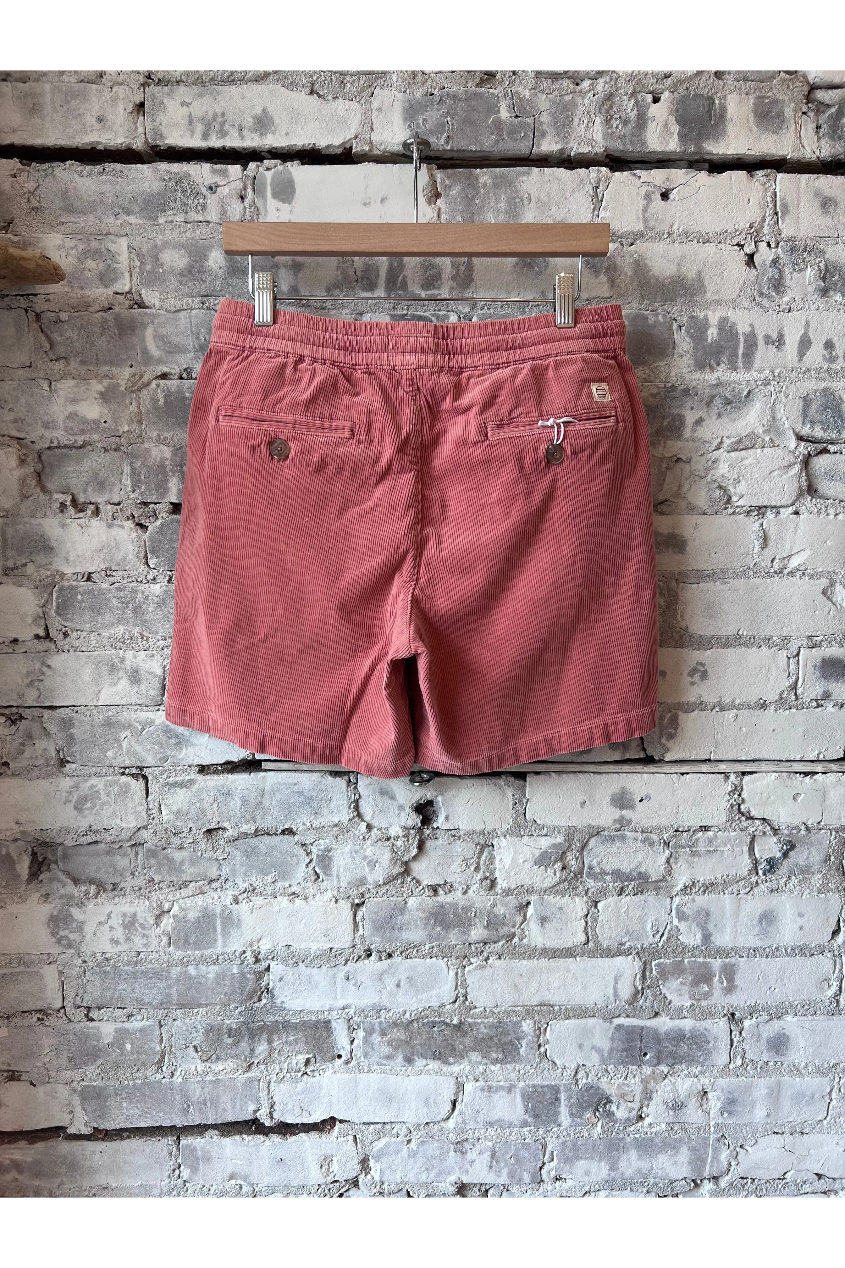 6" Saturday Corduroy Short - Dusty Coral
