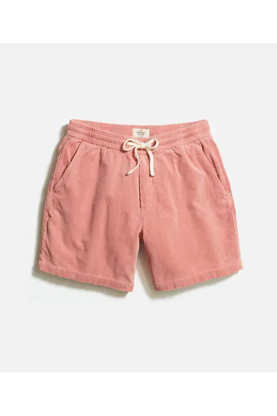 6" Saturday Corduroy Short - Dusty Coral
