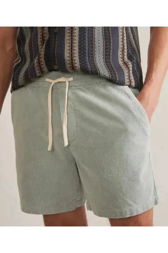 6" Saturday Corduroy Short - Grey Mist