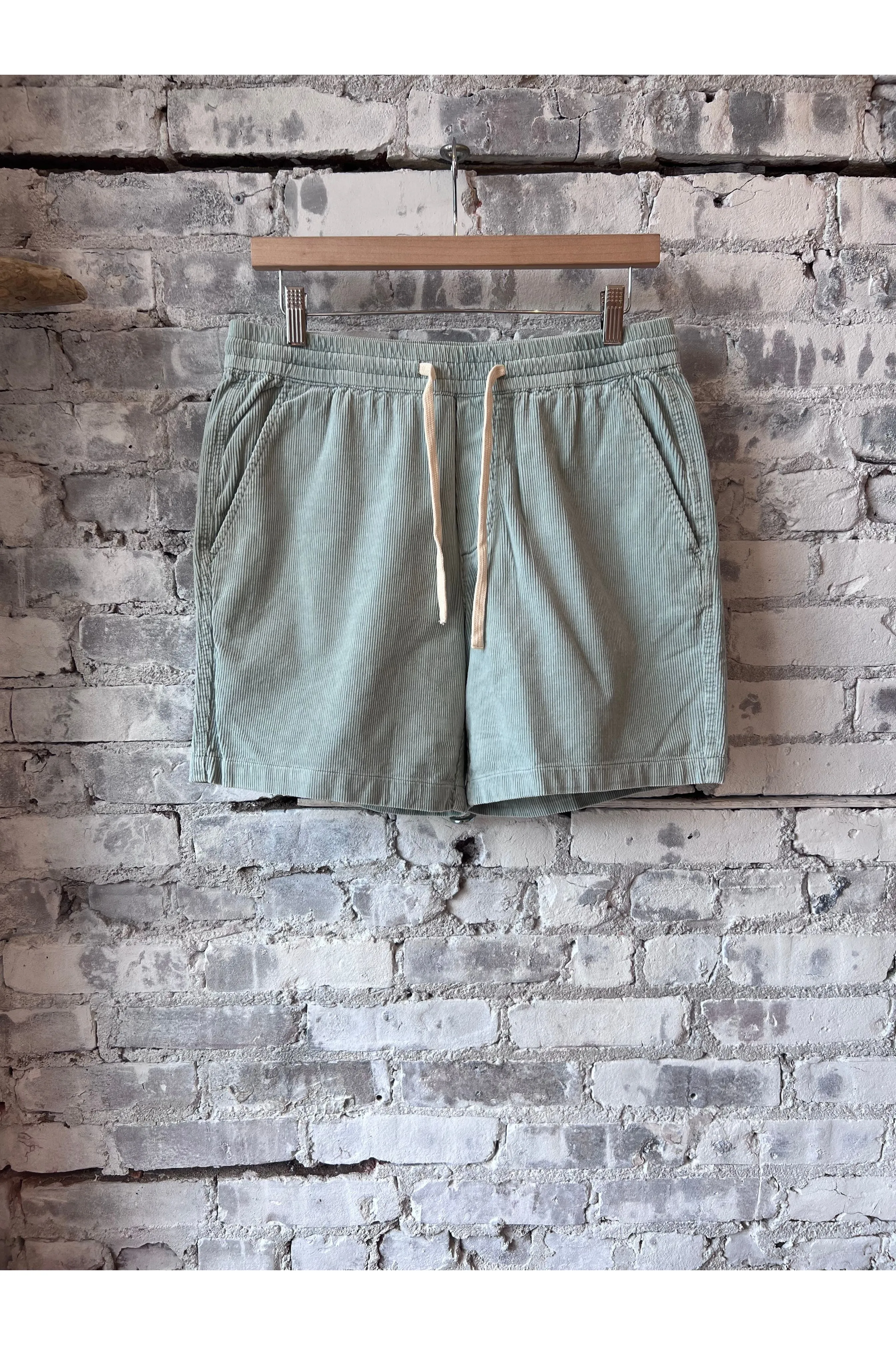 6" Saturday Corduroy Short - Grey Mist