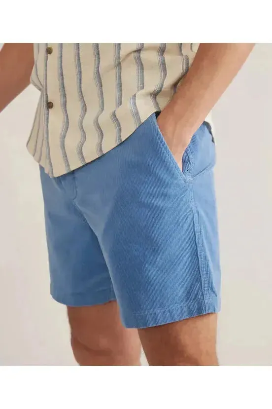 6" Saturday Corduroy Short - Marina