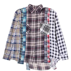 7 CUTS FLANNEL SHIRT FW20 8