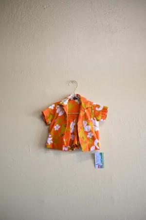 70'S HAWAIIAN SS SHIRT WITH SHORTS (18 MO)