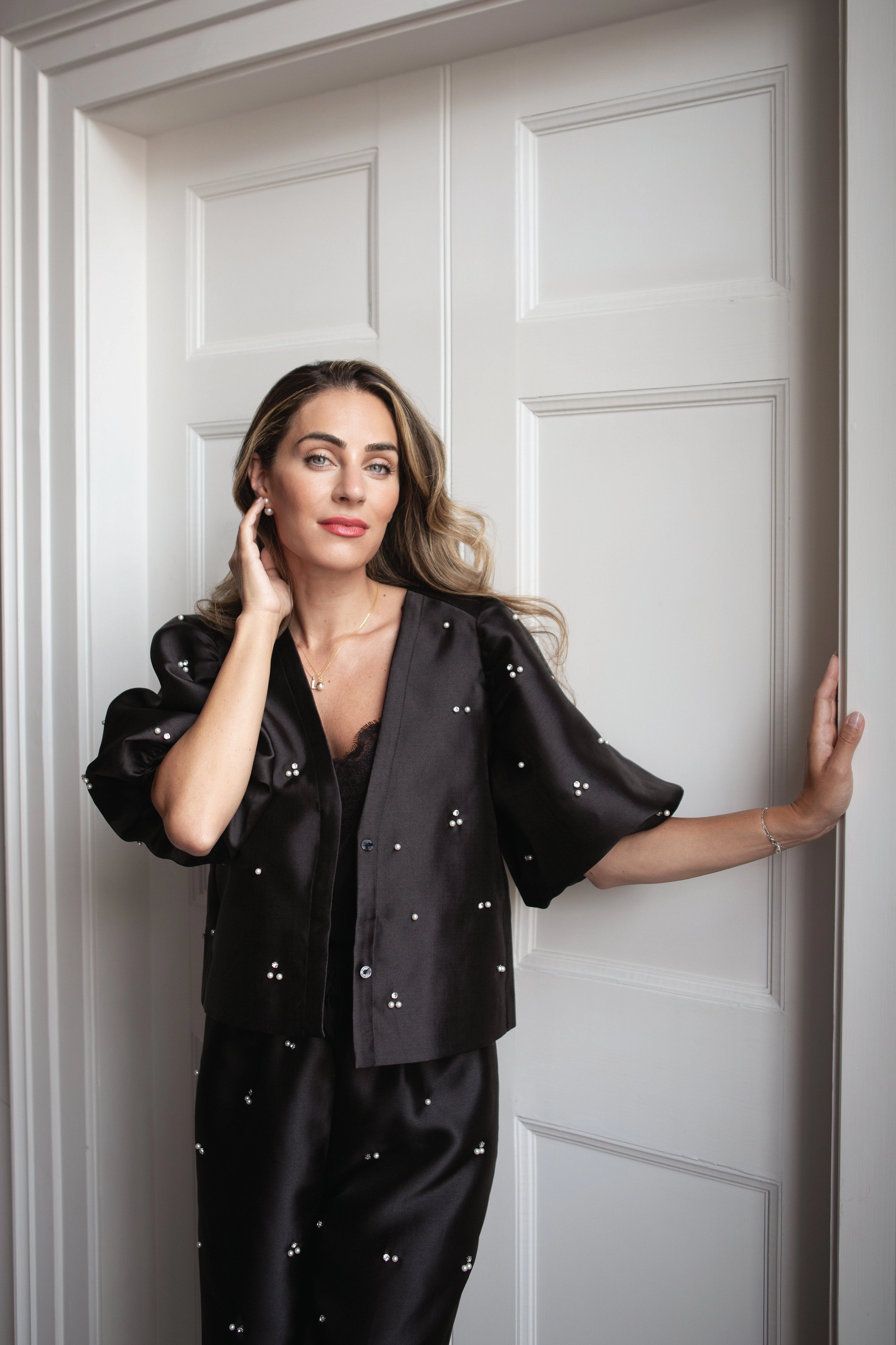 "The Aurora" - Jacket (Black Pearl) vacation look