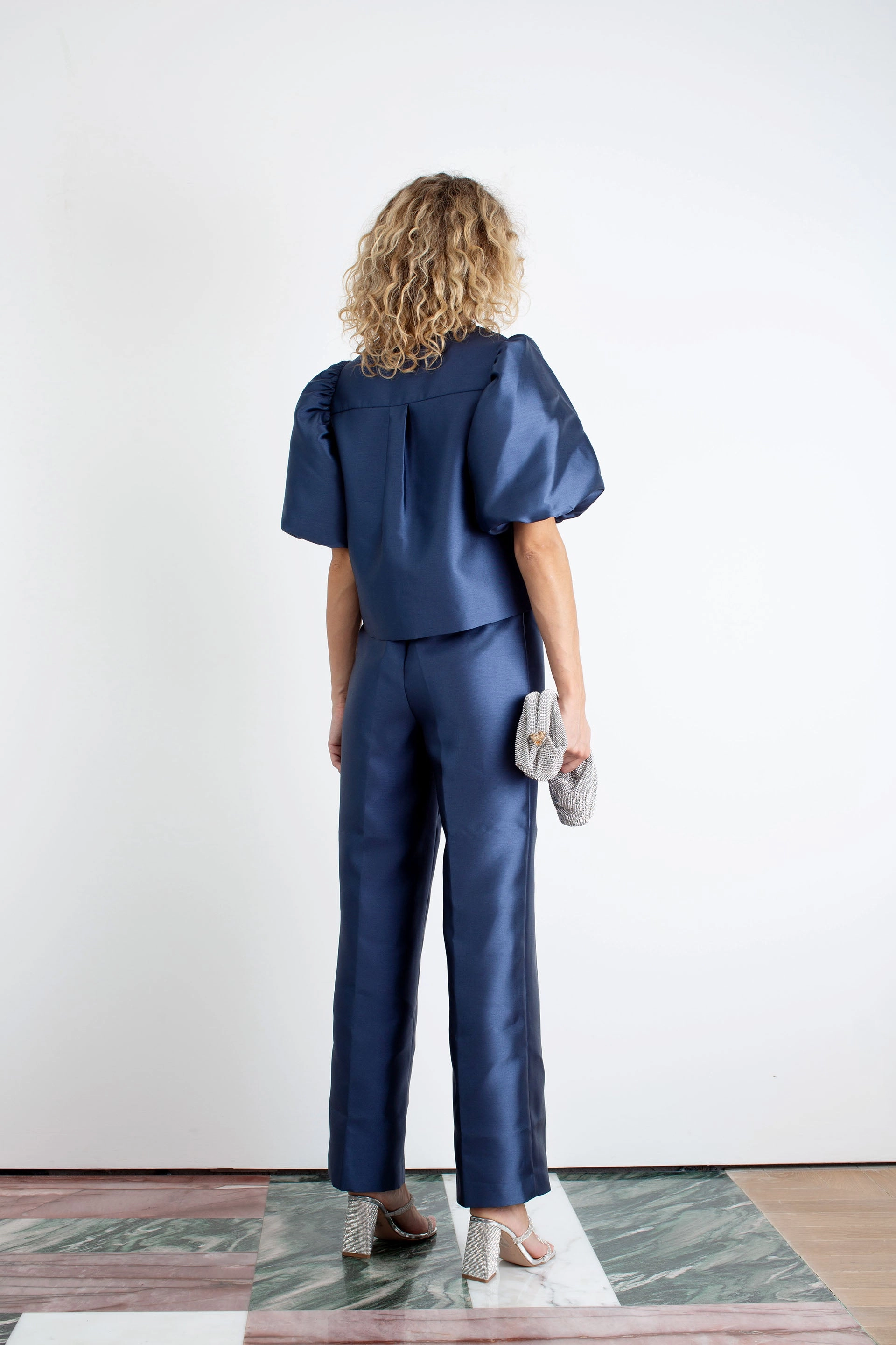 Slit Detail "The Aurora" - Jacket (Navy)