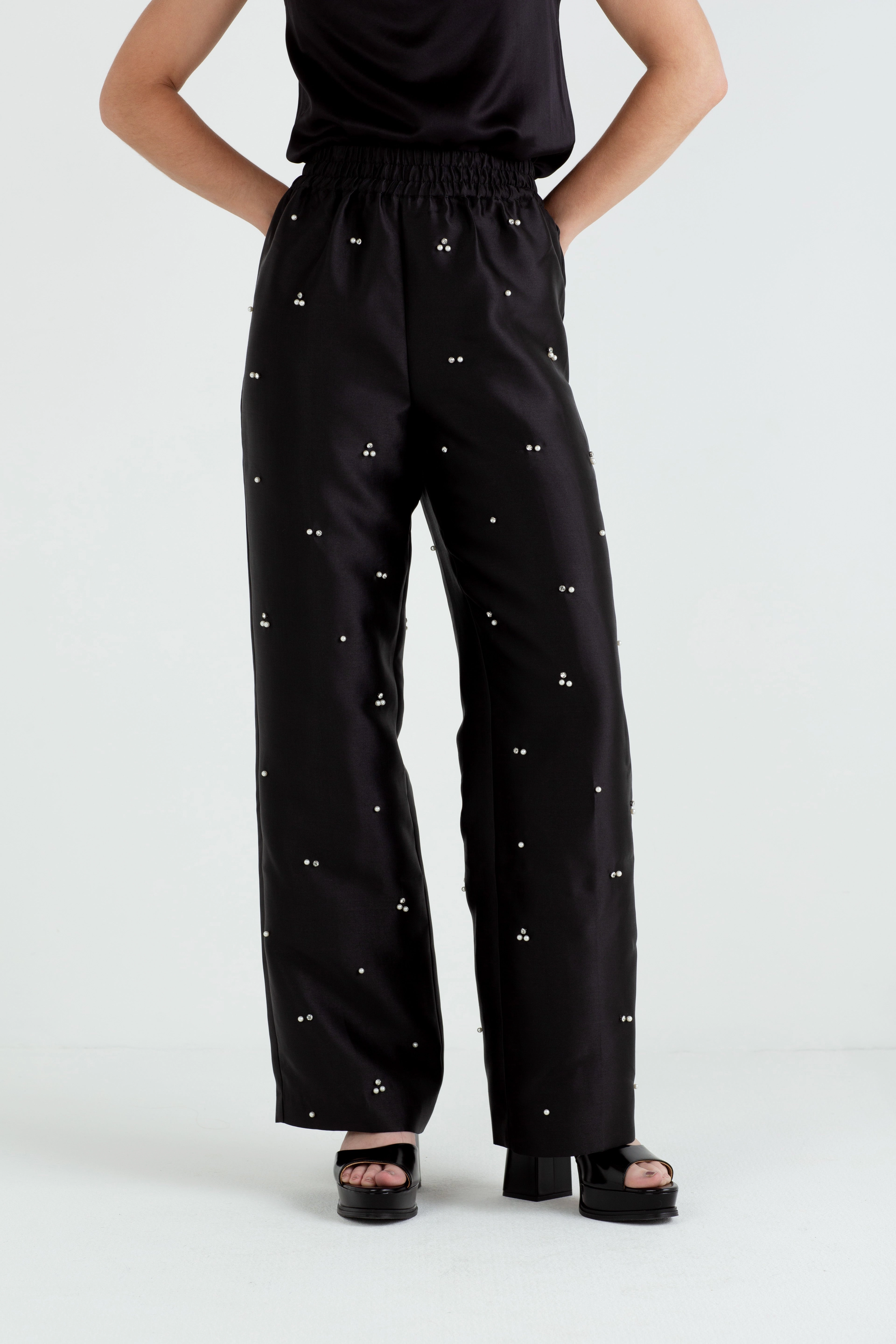 Stylish Cut "The Aurora" - Trouser (Black Pearl)