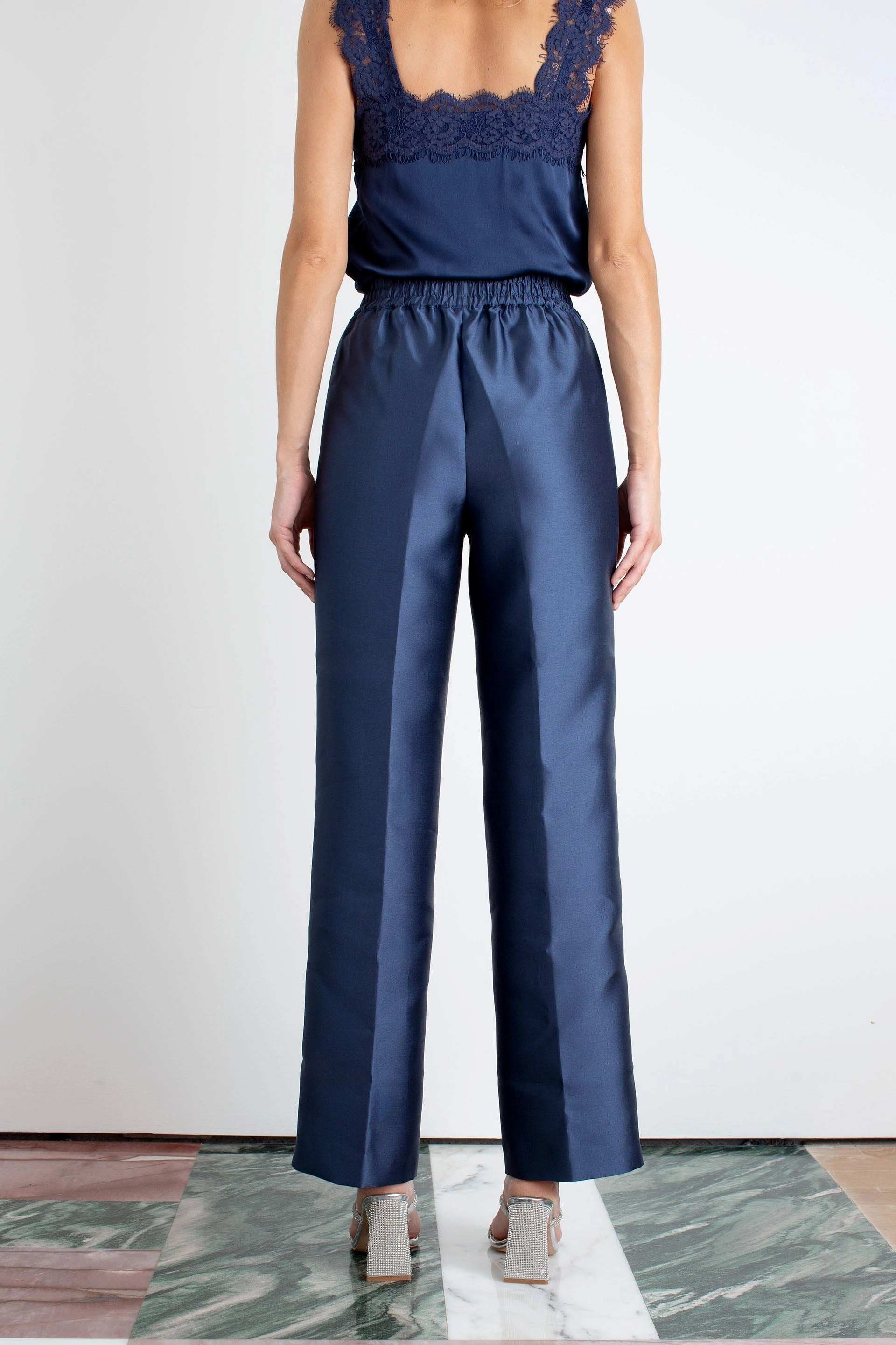 All-Occasion Look Basic Fashion "The Aurora" - Trouser (Navy)