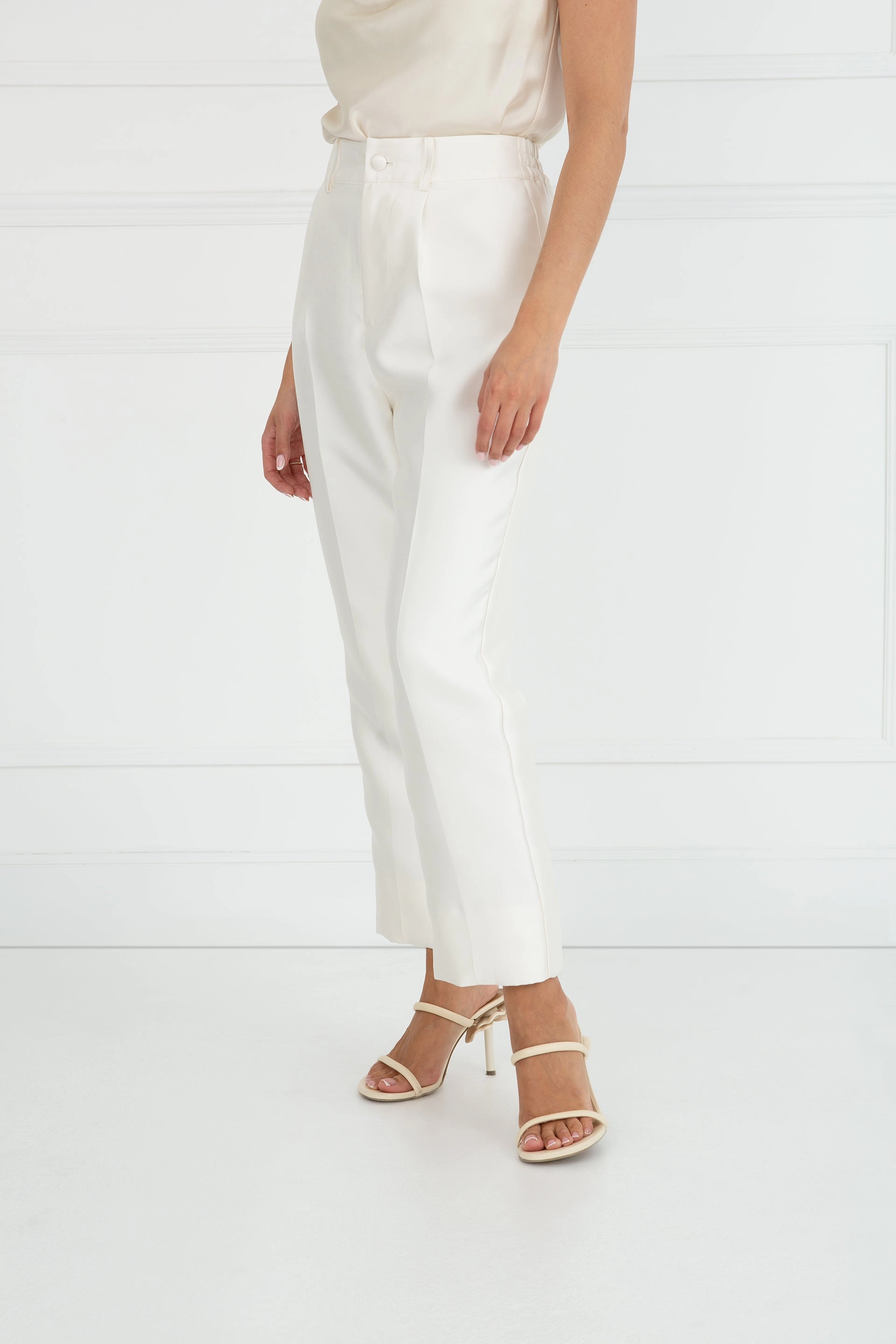 "The Chloe" - Trousers (Cream) Perfect Wearable