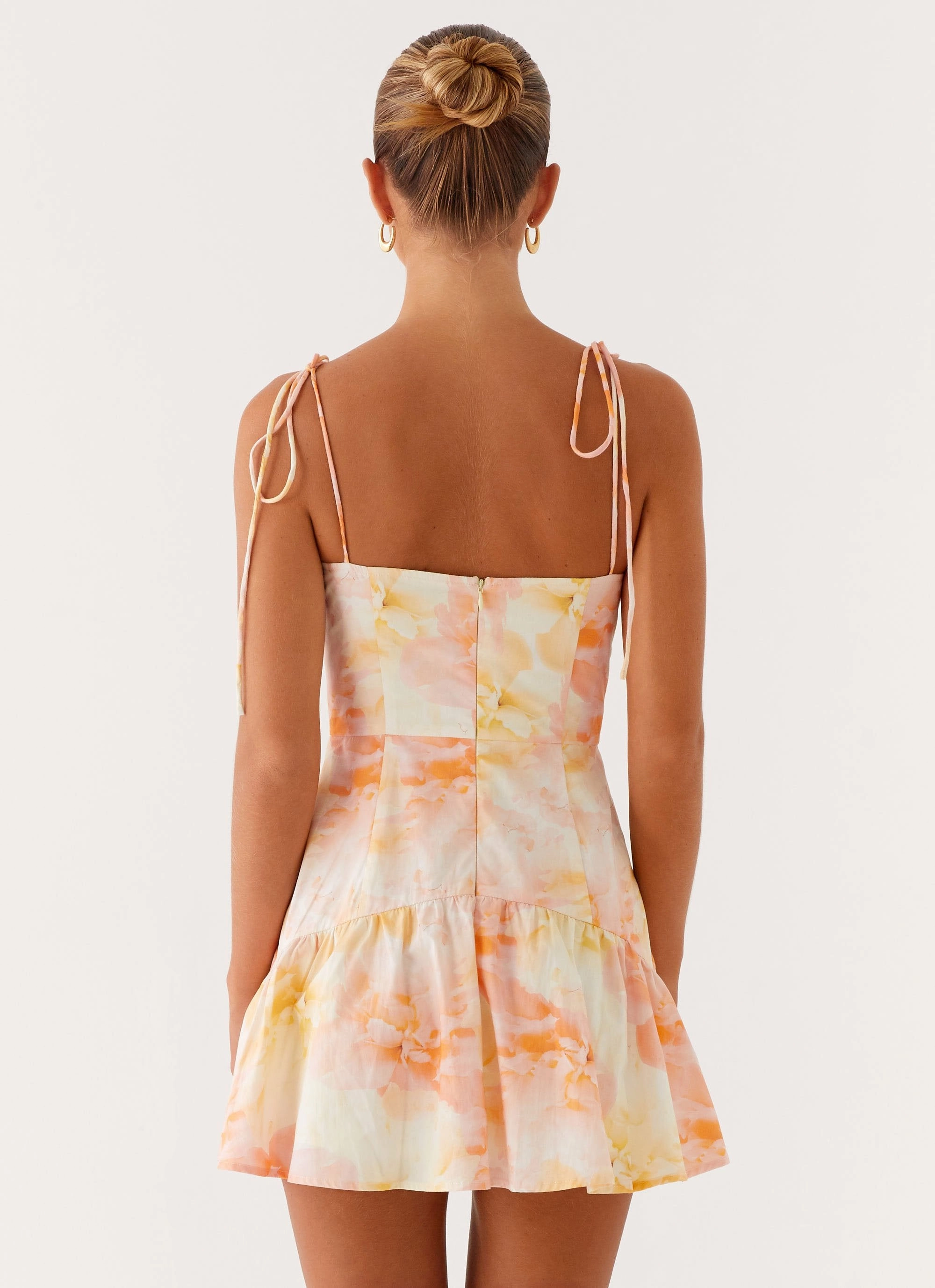 Abby Mini Dress - Floral Print Perfect Wear