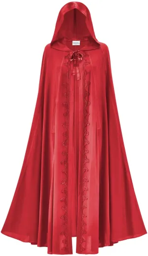 High Collar Windguard Rugged Outdoor Optimized Trinity Cloak Limited Edition Poppy Red