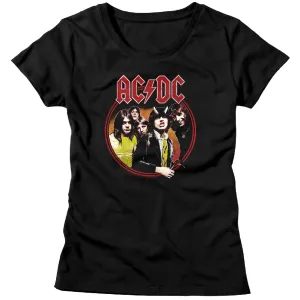 AC/DC Highway To Hell Circle Women's T-Shirt