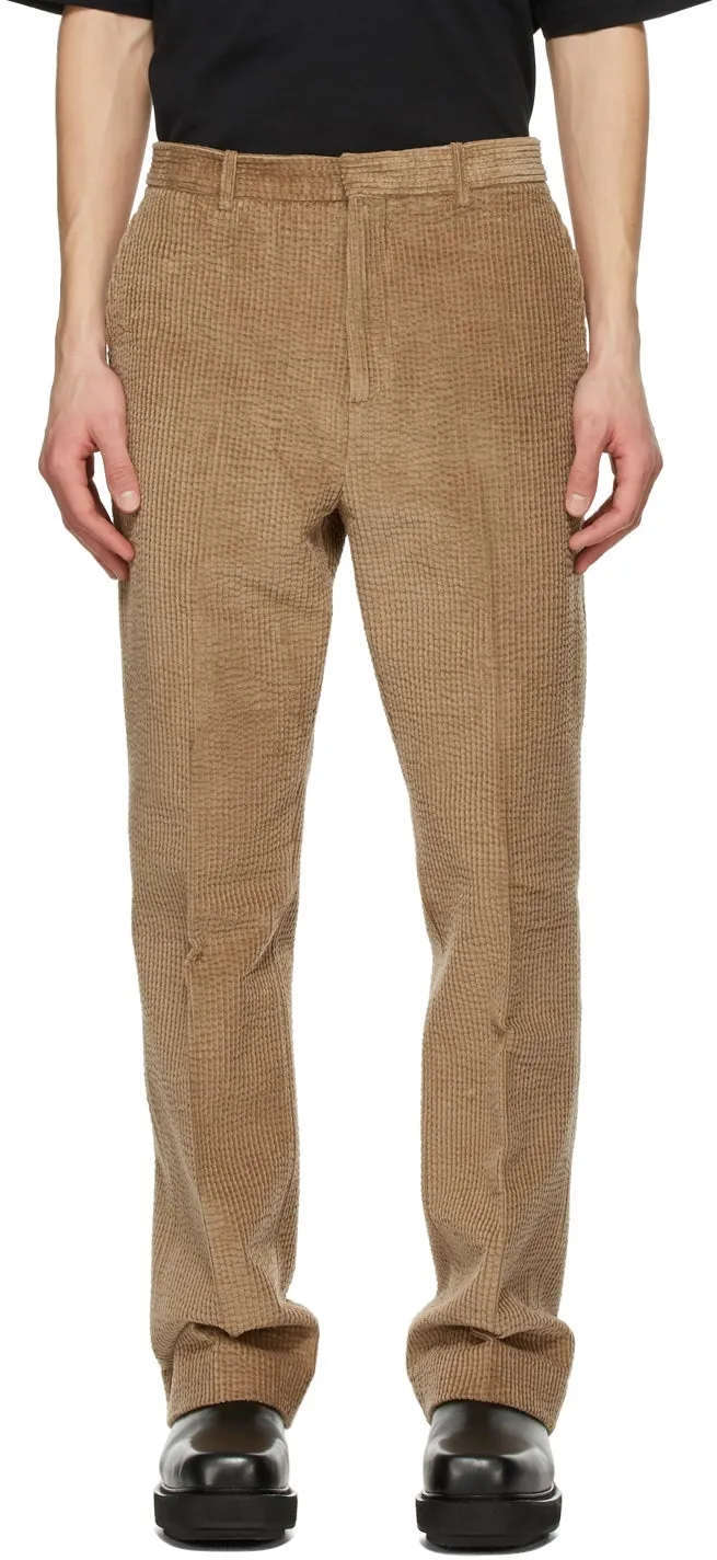 Acne Studios Brown Corduroy Trousers