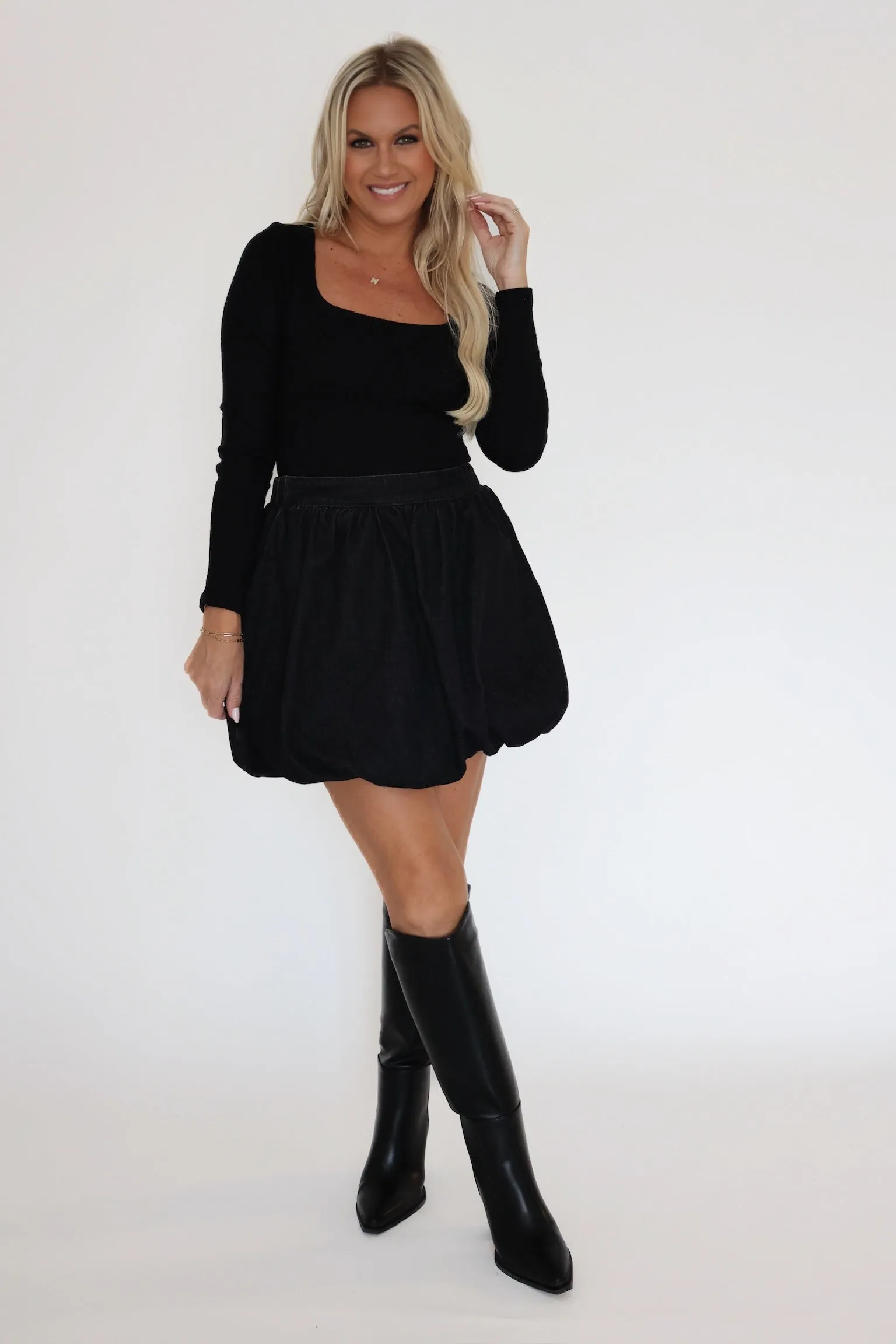 LightweightWeave Urban Cool Adelson Bubble Skirt