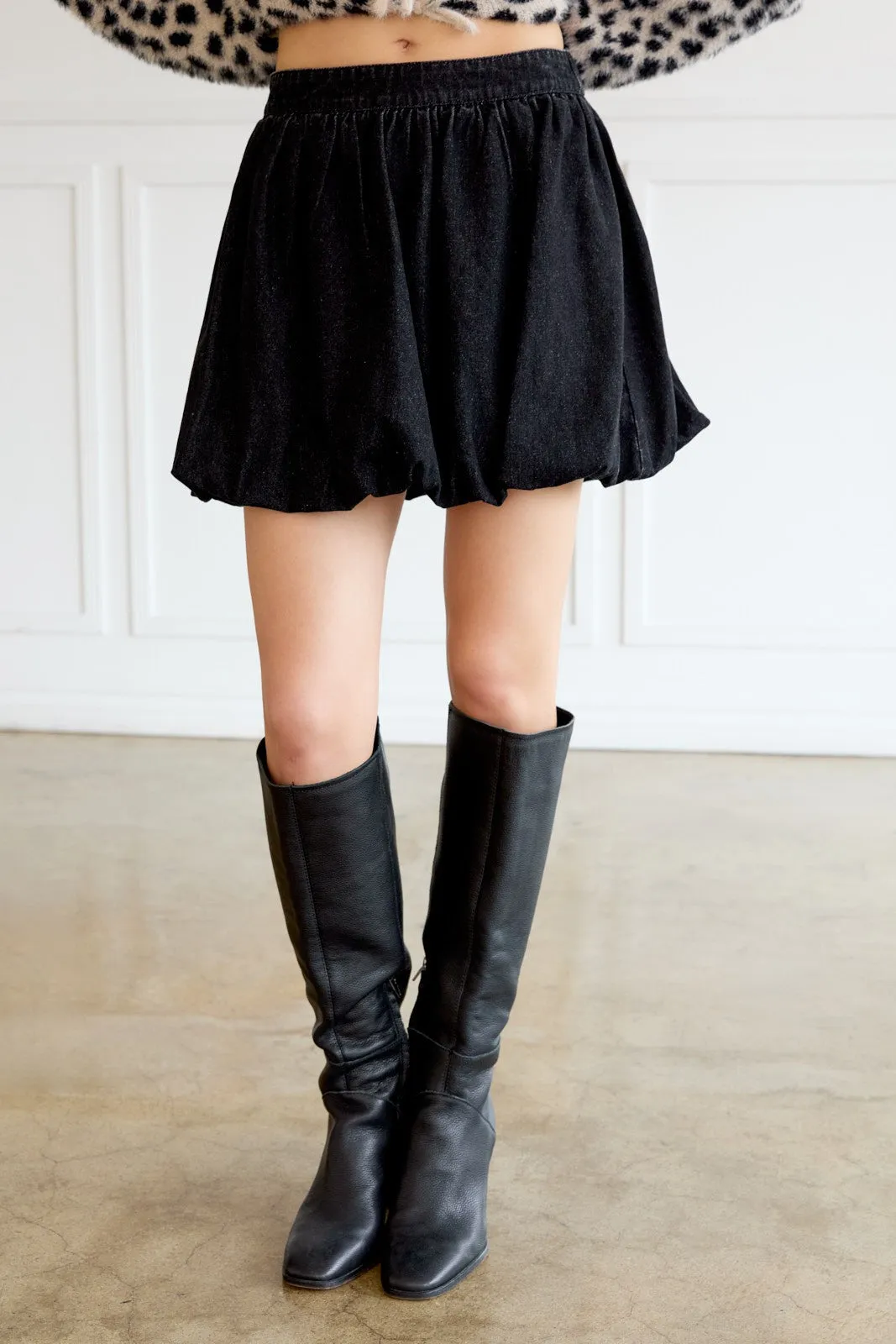 Ultra Soft Inner Layer Work Friendly Adelson Bubble Skirt