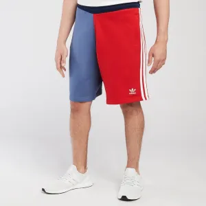 Adidas Original 3 STRIPE SHORT Men’s -SCARLET/CREW BLUE