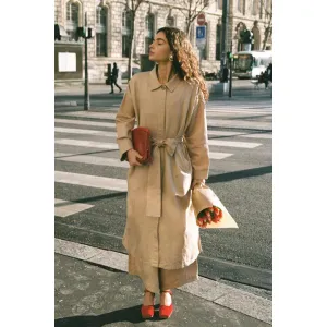 POSSE Ruth Coat, Latte Chic Comfort Lightweight insulation