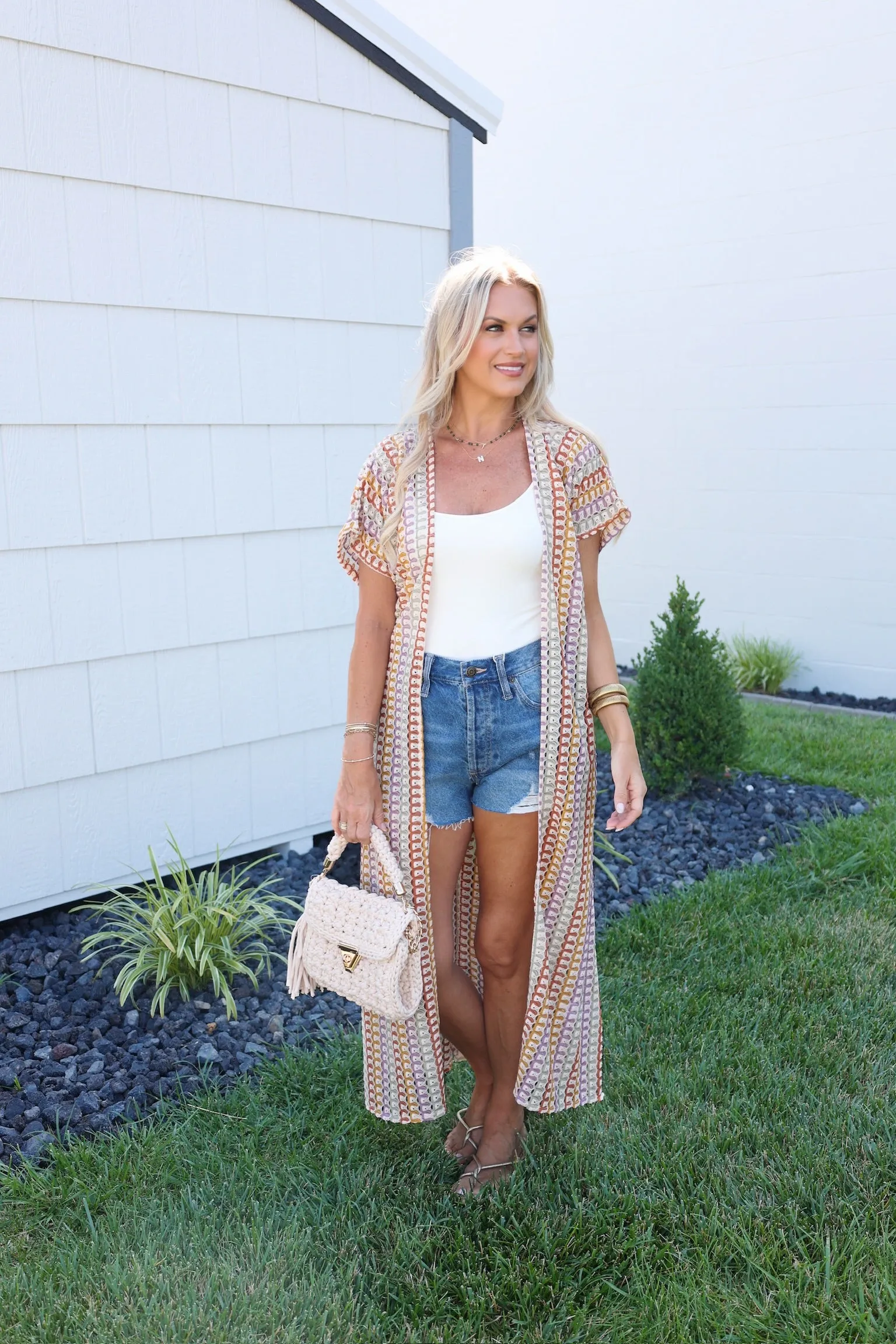 Gilded Sky Kimono Evening Out TearResistantOuter