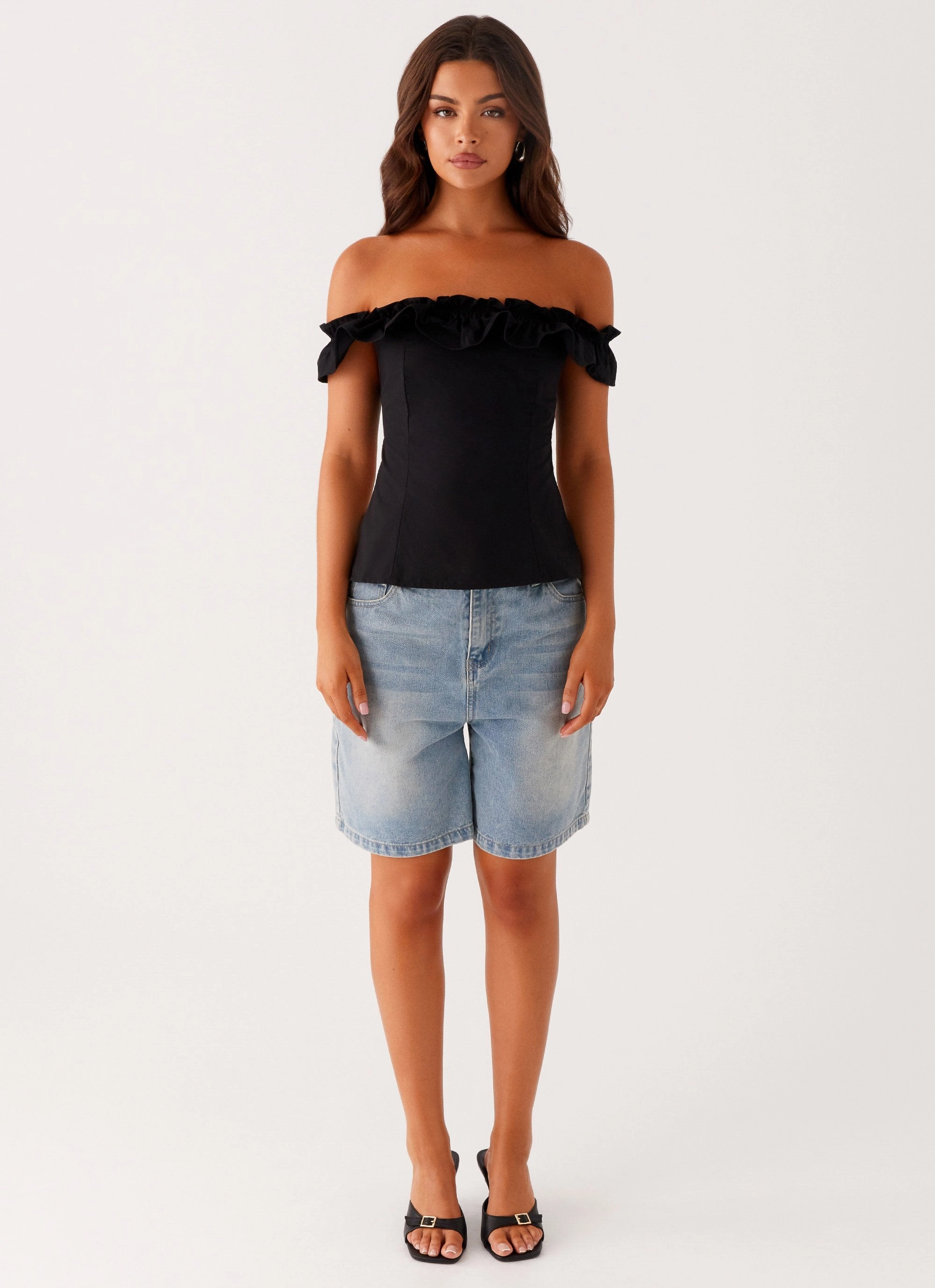 LowProfileSeams Active Tee Gwyneth Top - Black