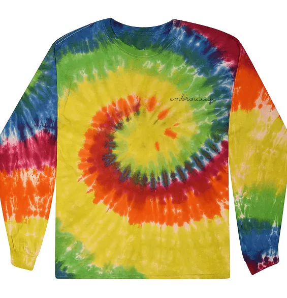 Adult Tie-Dye Longsleeve Shirt (Unisex)