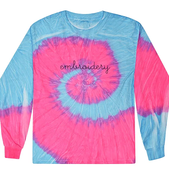 Adult Tie-Dye Longsleeve Shirt (Unisex)