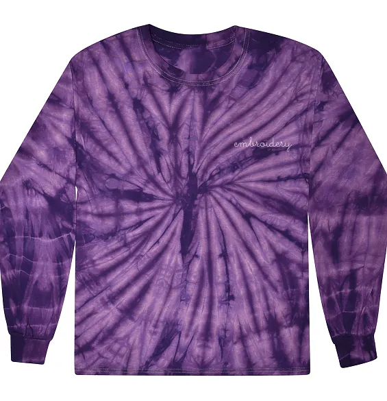 Adult Tie-Dye Longsleeve Shirt (Unisex)