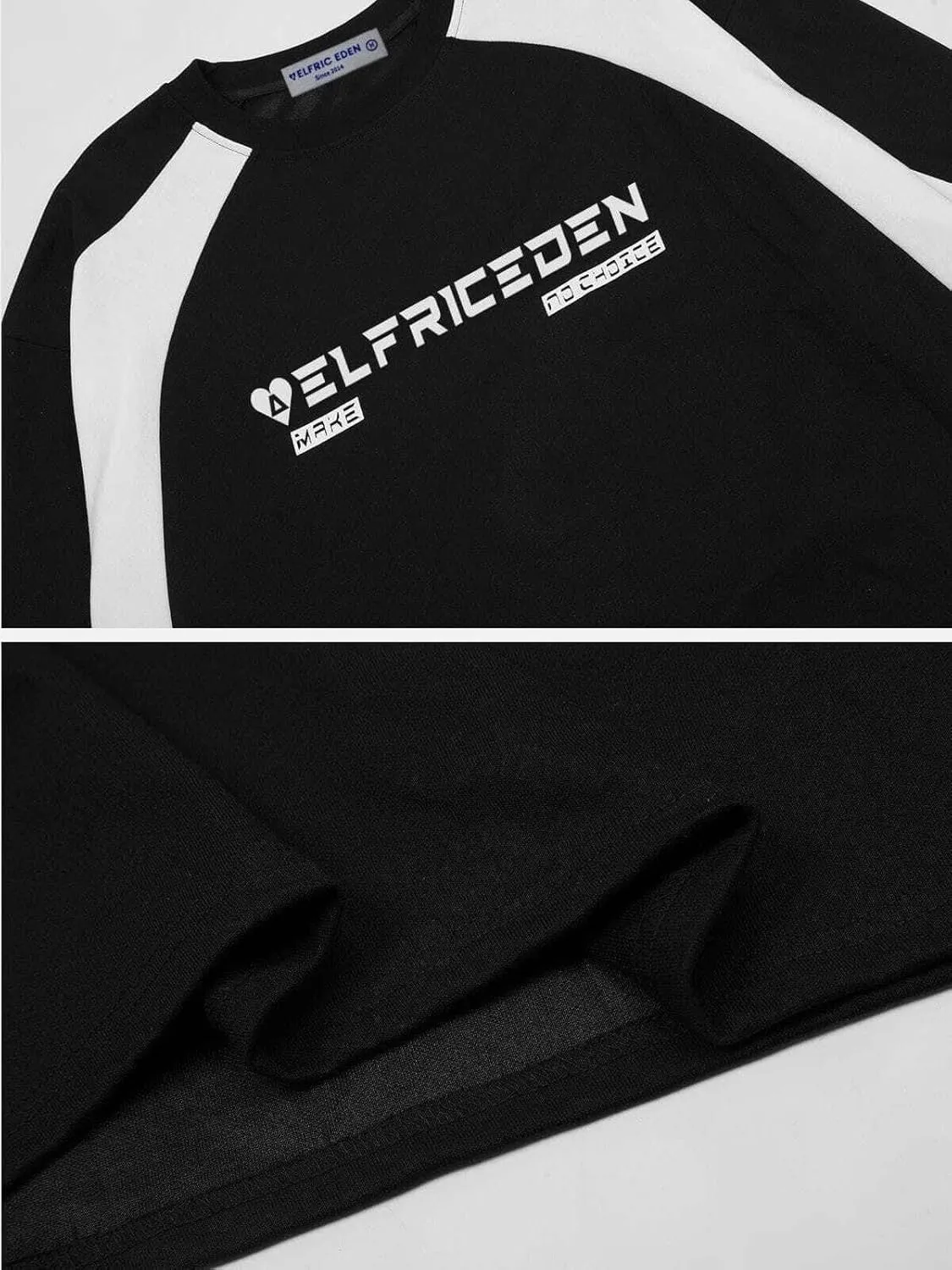 Aelfric Eden Women's Oversized Sweatshirts Hoodies Graphic Crew Neck Long Sleeve Vintage Casual Trendy Pullover Clothes