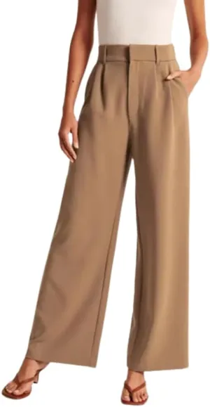 Aerelle Pants, Aerelle Wide Leg Pants, Aerelle Wide Leg Tailored Pants, Womens High Waisted Palazzo Dress Pants