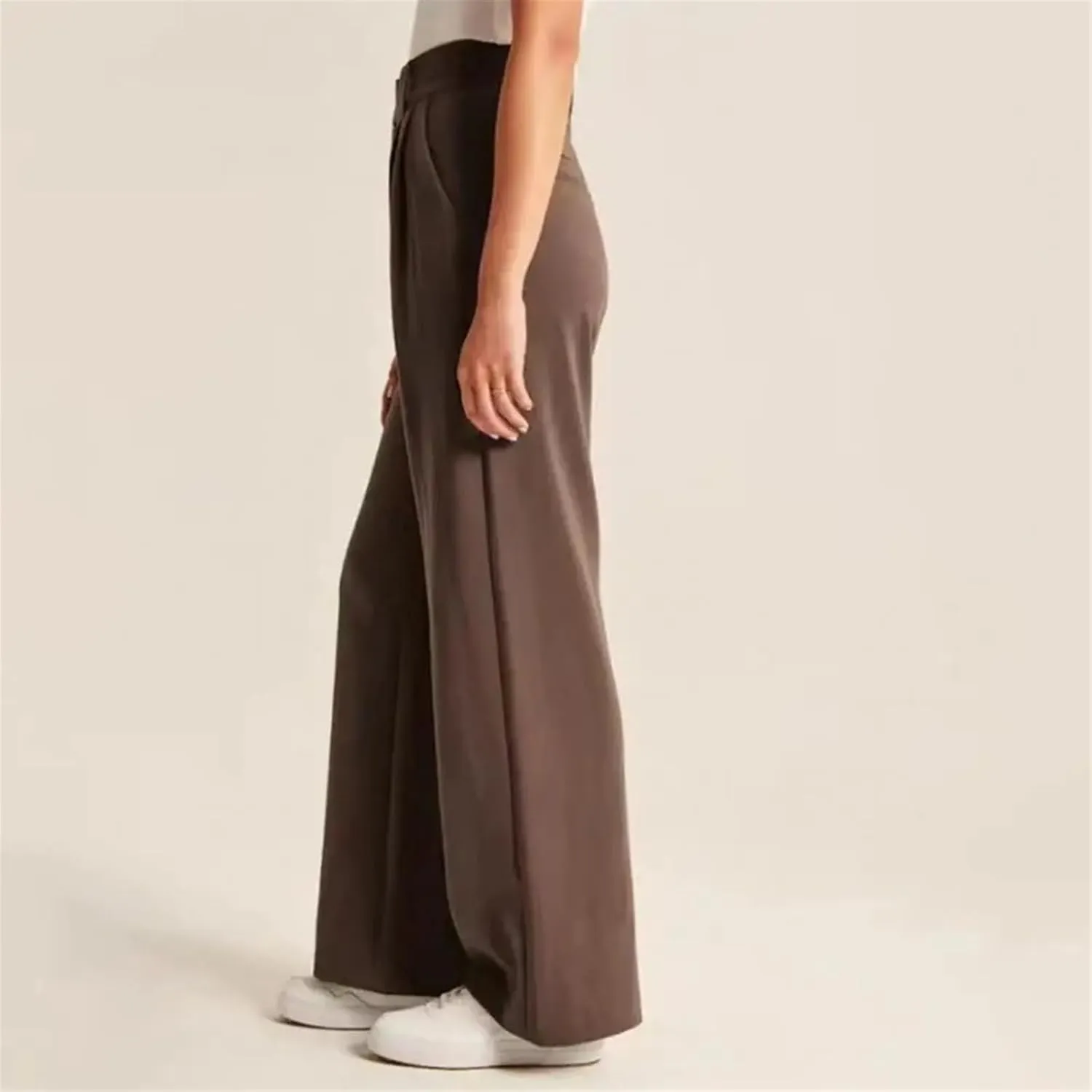 Aerelle Wide Leg Tailored Pants, Aerelle Wide Leg Pants, High Waisted Dress Palazzo Pants for Women