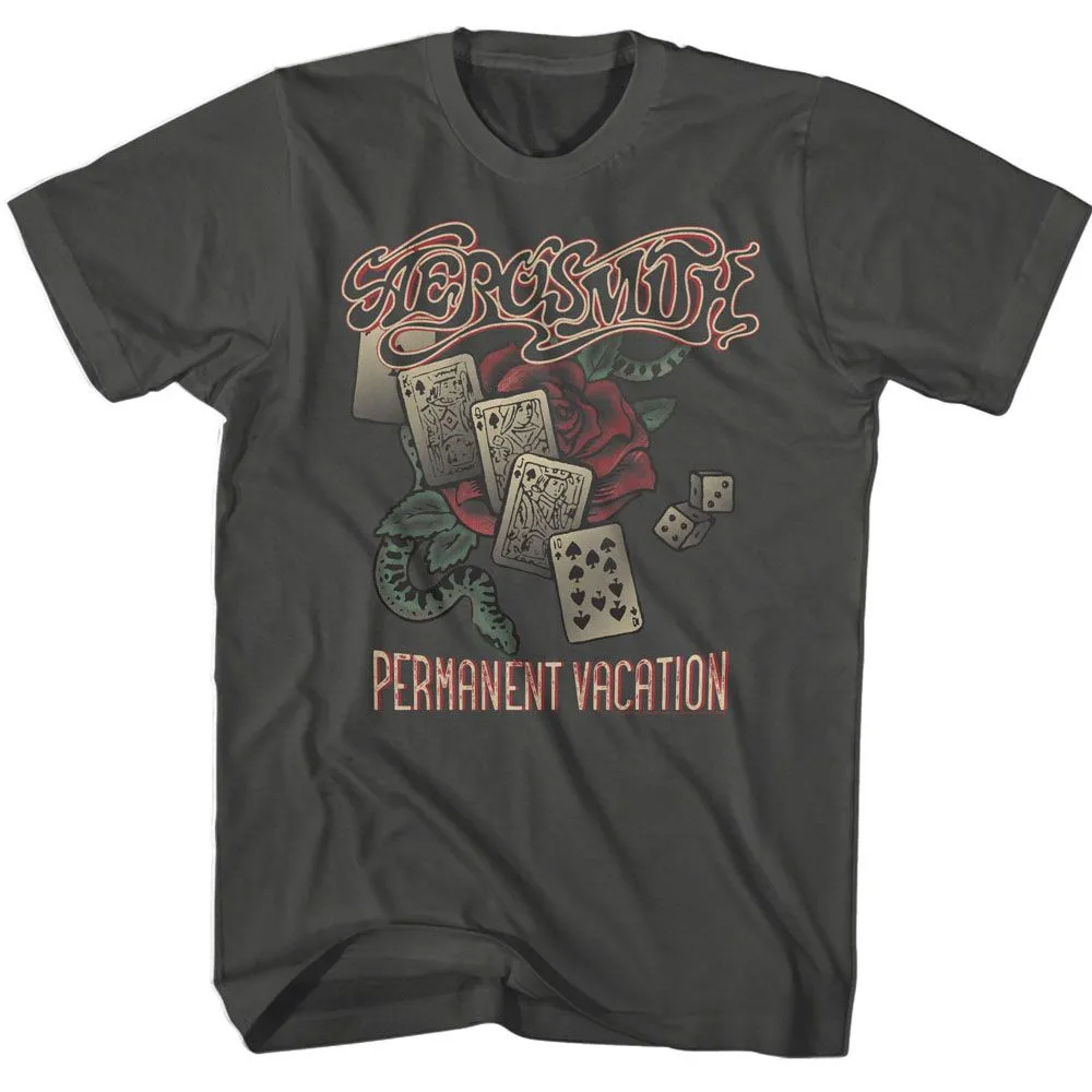 Aerosmith - Permanent Vacay Boyfriend Tee