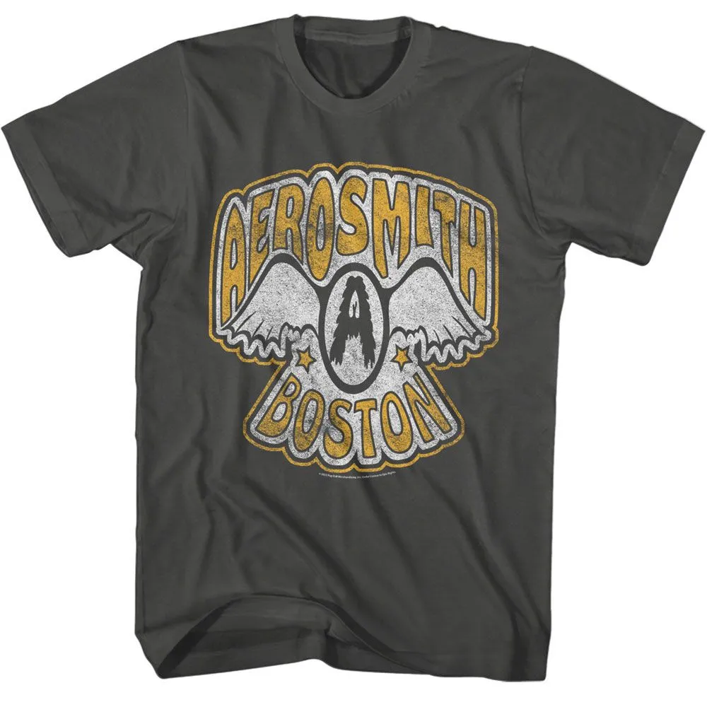 Aerosmith - VTG Logo Boston T-Shirt