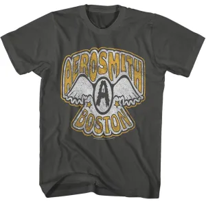 Aerosmith - VTG Logo Boston T-Shirt