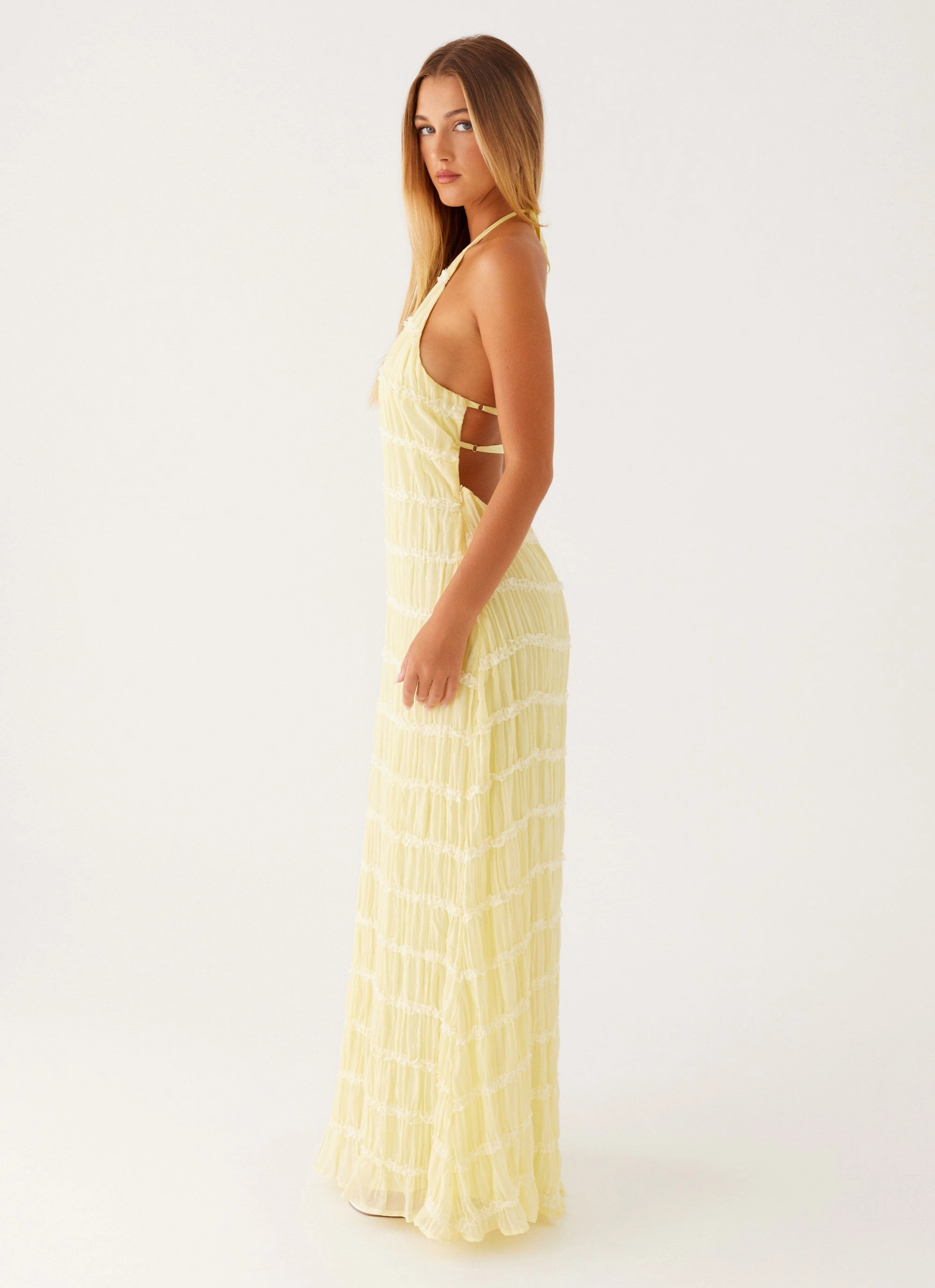 Cool Form Aullie Maxi Dress - Yellow