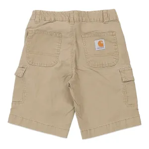Age 7-8 Carhartt Cargo Shorts - XS Beige Cotton