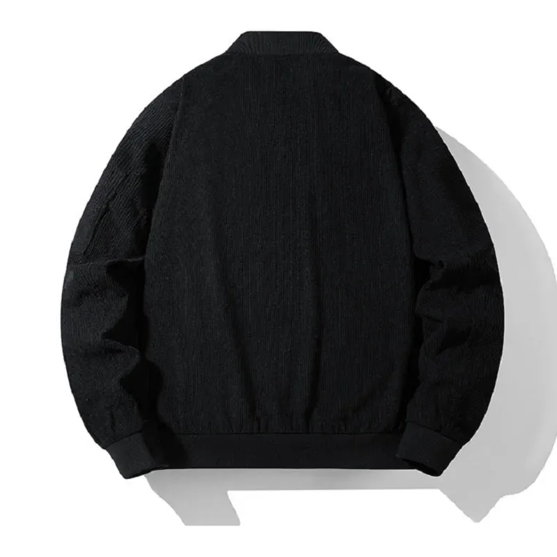 Aidase winter outfits men Corduroy Jacket Men's Bomber Jackets Autumn Winter Male Pilot Jacket Outwear Fashion Casual Clothing Men Warm Coat Outwear