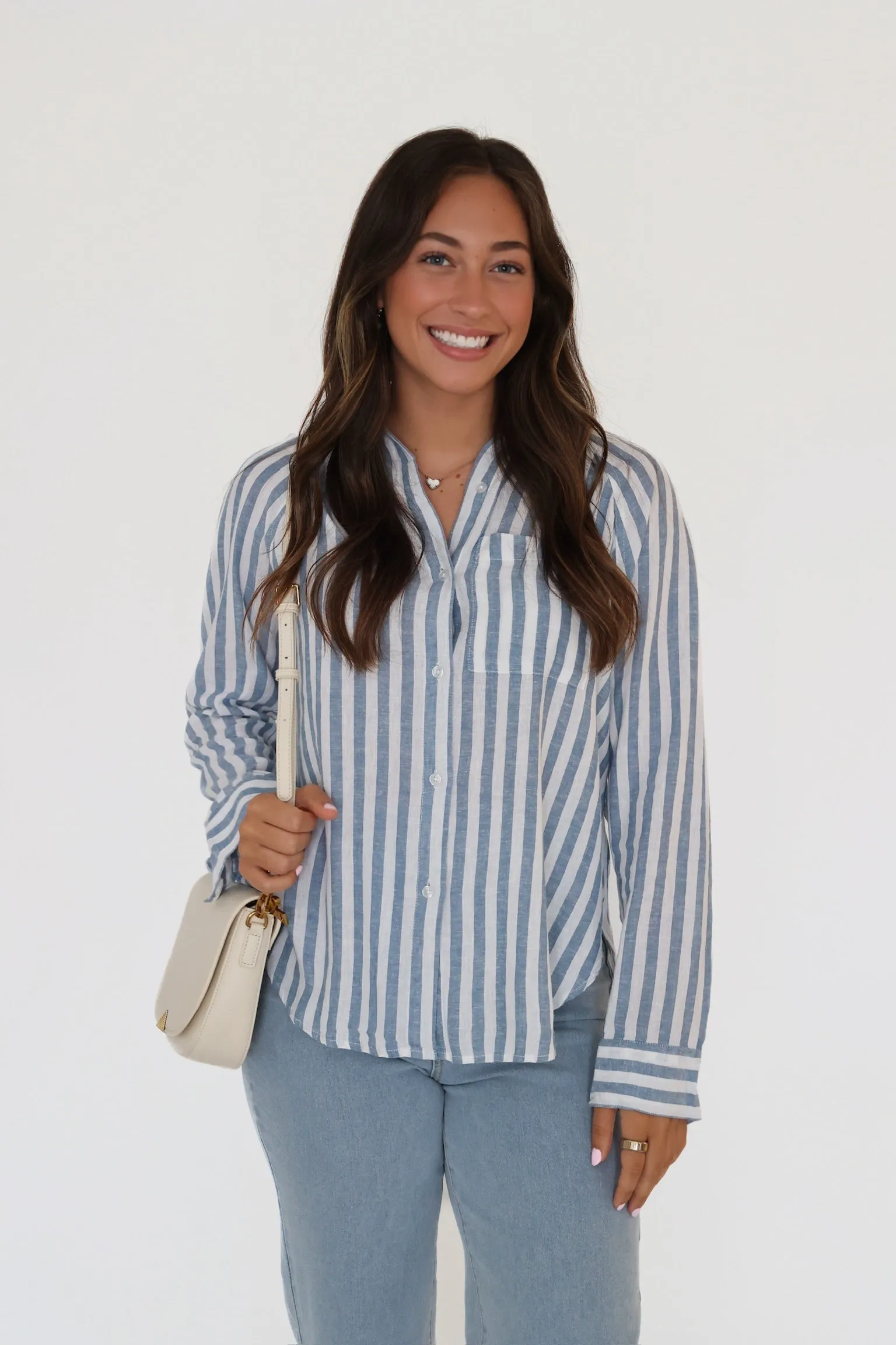 The Perfect Linen Top - Boathouse (FINAL SALE) Trendy Shirt MoistureControl
