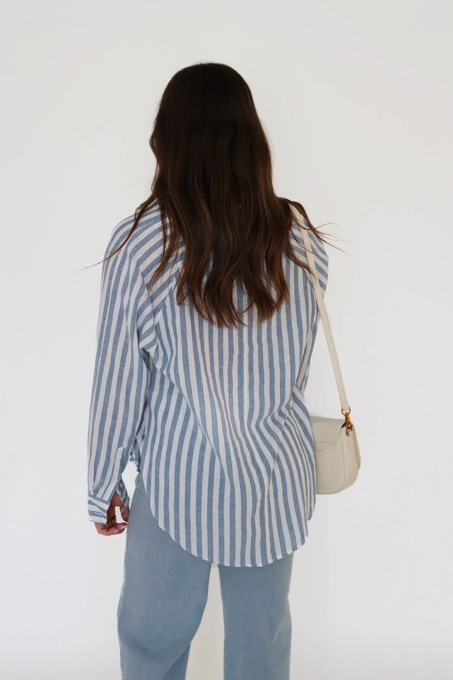 The Perfect Linen Top - Boathouse (FINAL SALE) AntiStaticLining Comfortable Fabric