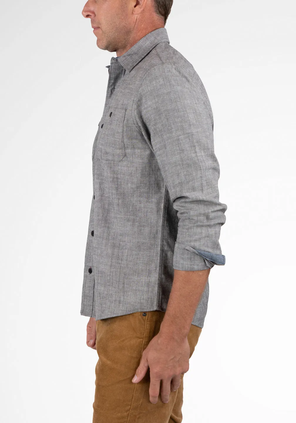 Airotec® Performance Stretch Chambray Work Shirt